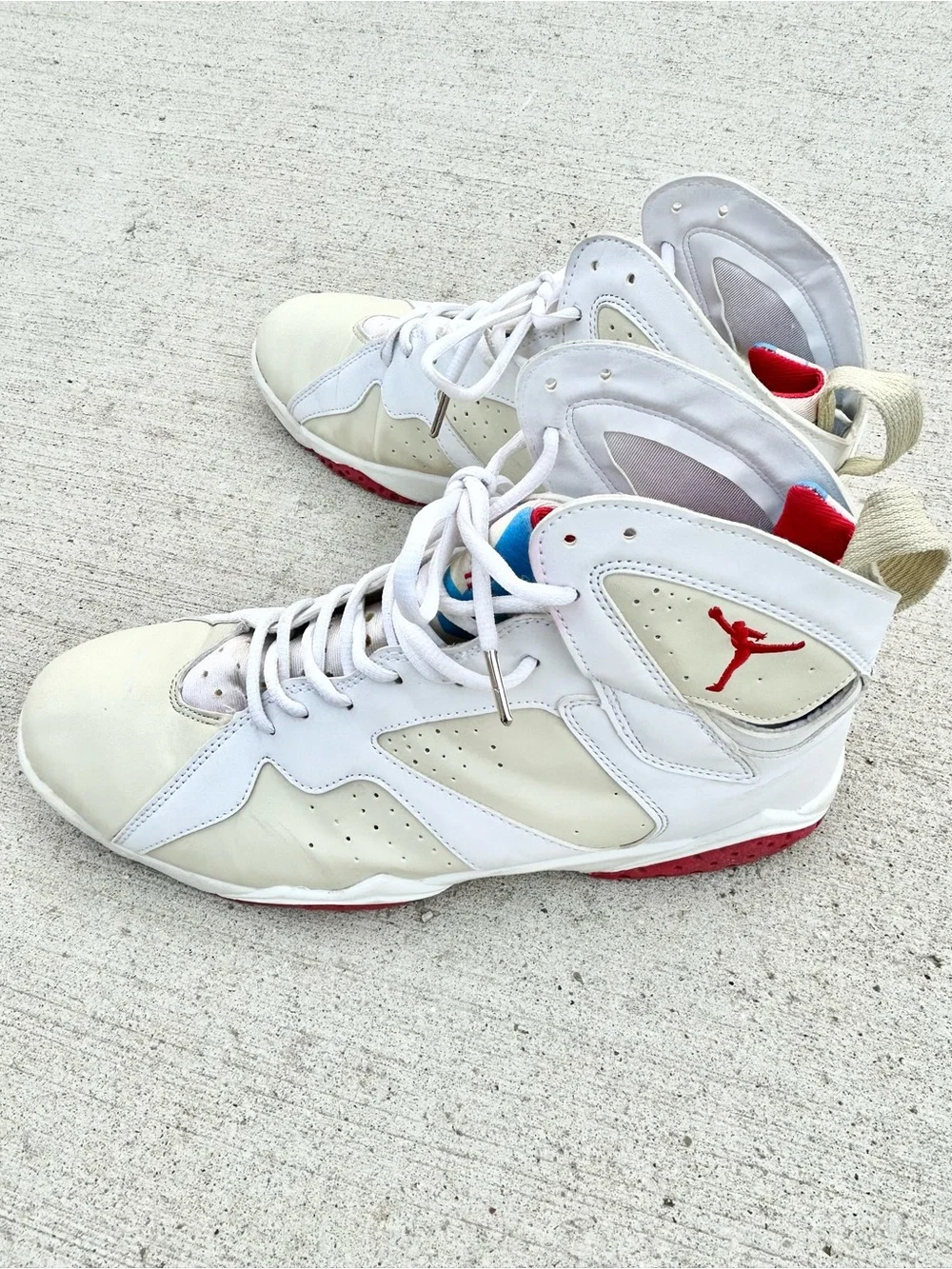 Air Jordan 7 Retro Hare High Top Men Size 12